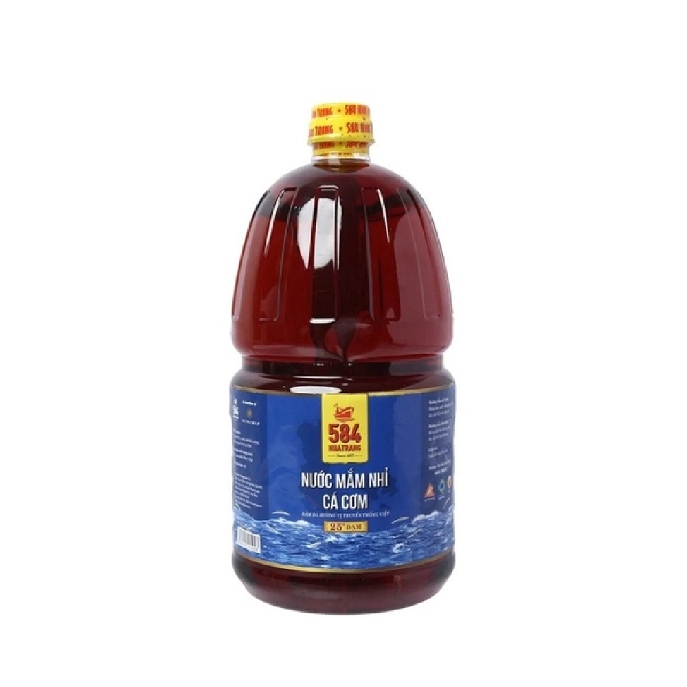 Nước mắm nhỉ cá cơm 584 Nha Trang 25 đạm 2L