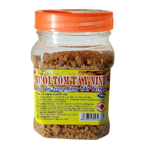 Muối tôm Tây Ninh Duyến Hải Ninh 100gr