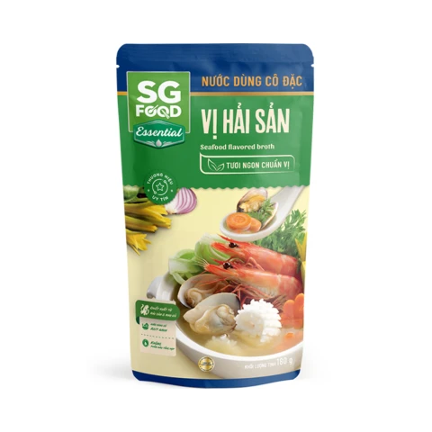 Nước dùng cô đặc SG Food vị hải sản 180gr
