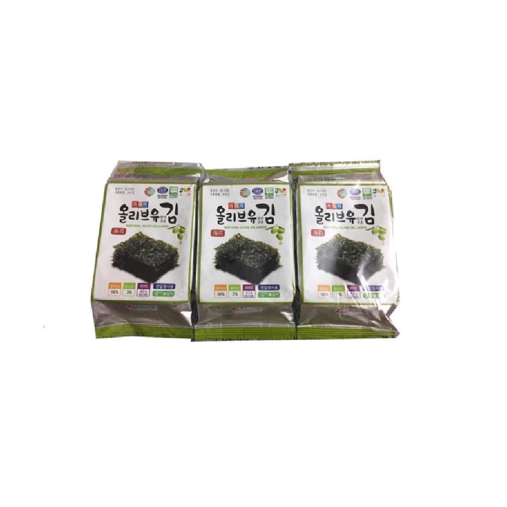 Lá kim dầu oliu ăn liền Garimi  12.6gr