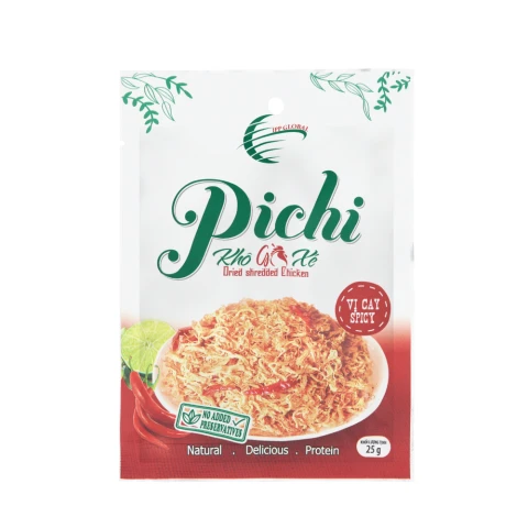Khô gà xé Pichi vị cay 25gr