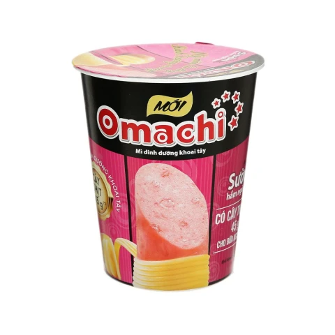 Mì DD Omachi sườn hầm ngũ quả có thịt cốc 115gr/24