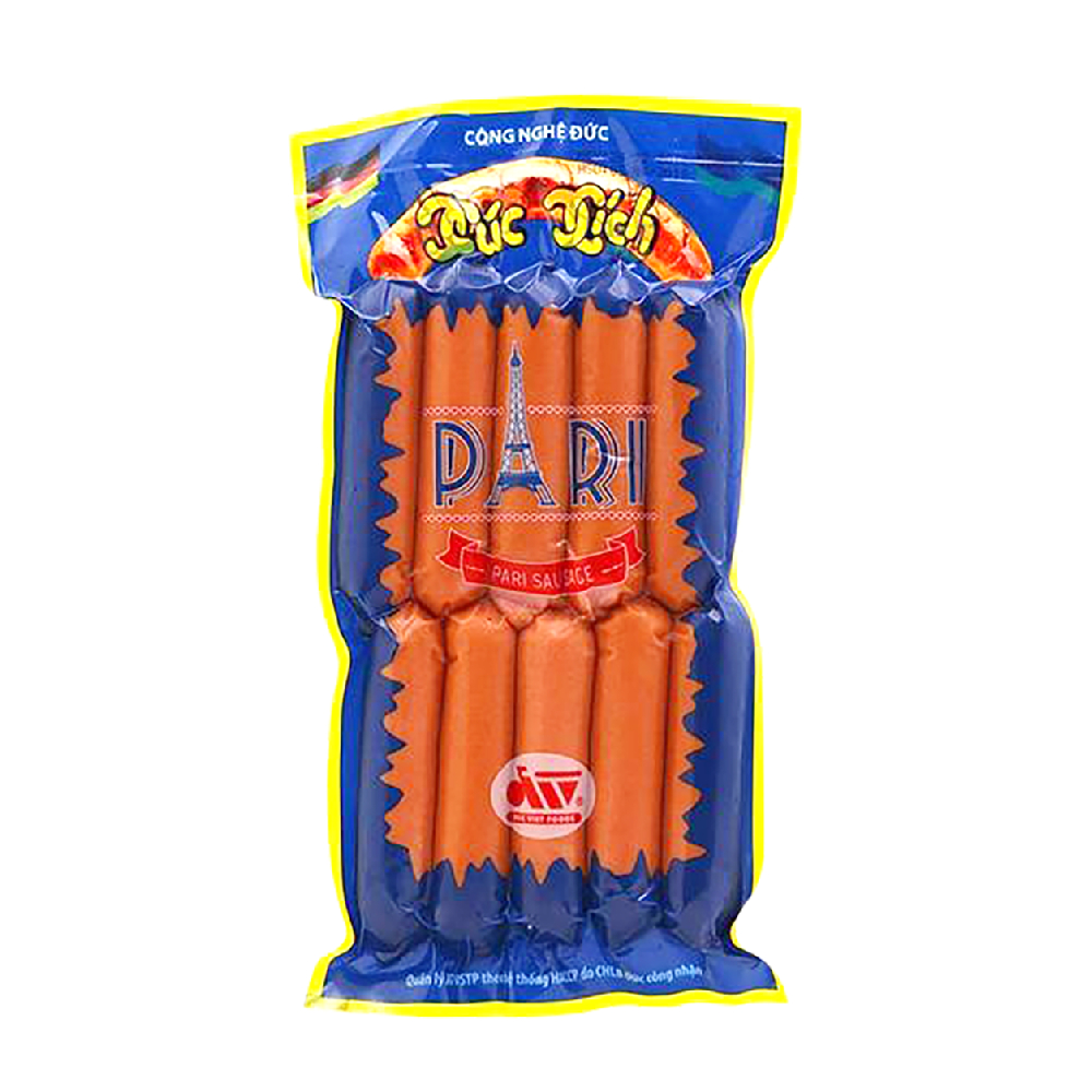 Xúc xích Paris Đức Việt  500gr