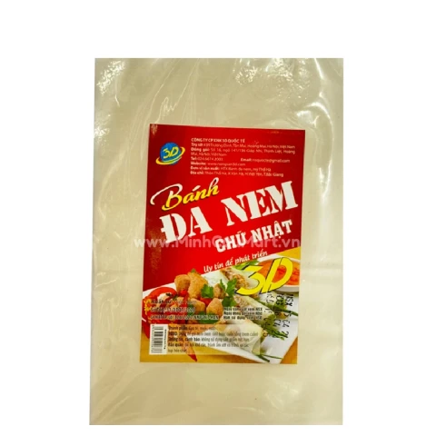 Bánh đa nem 3D chữ nhật 70gr