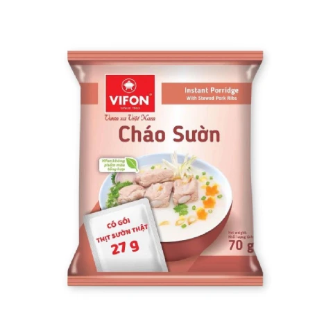 Cháo Vifon vị sườn 70gr