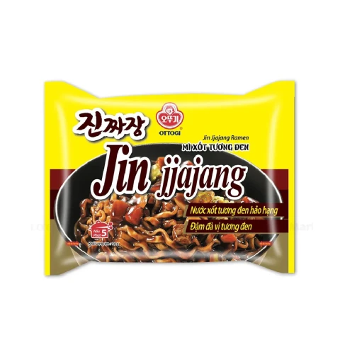 Mì Jin Jjajang xốt tương đen Otoki VN gói 135g/20