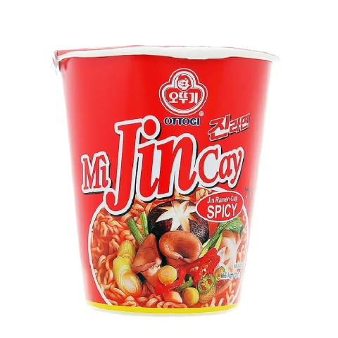 Mì Jin Ottogi cay Ottogi ly 65gr