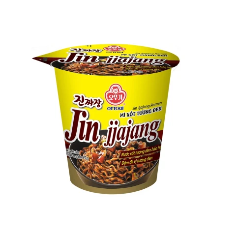 Mì Jin Jjajang xốt tương đen Otoki ly 70g/15