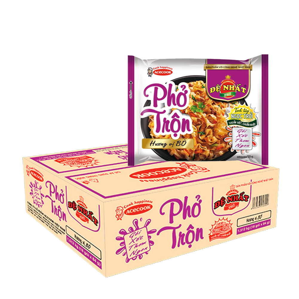 Phở trộn Đệ Nhất vị bò 84gr