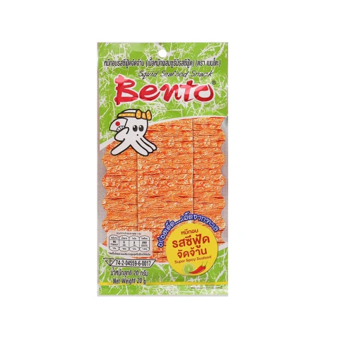 Mực tẩm Bento vị hải sản siêu cay 20gr