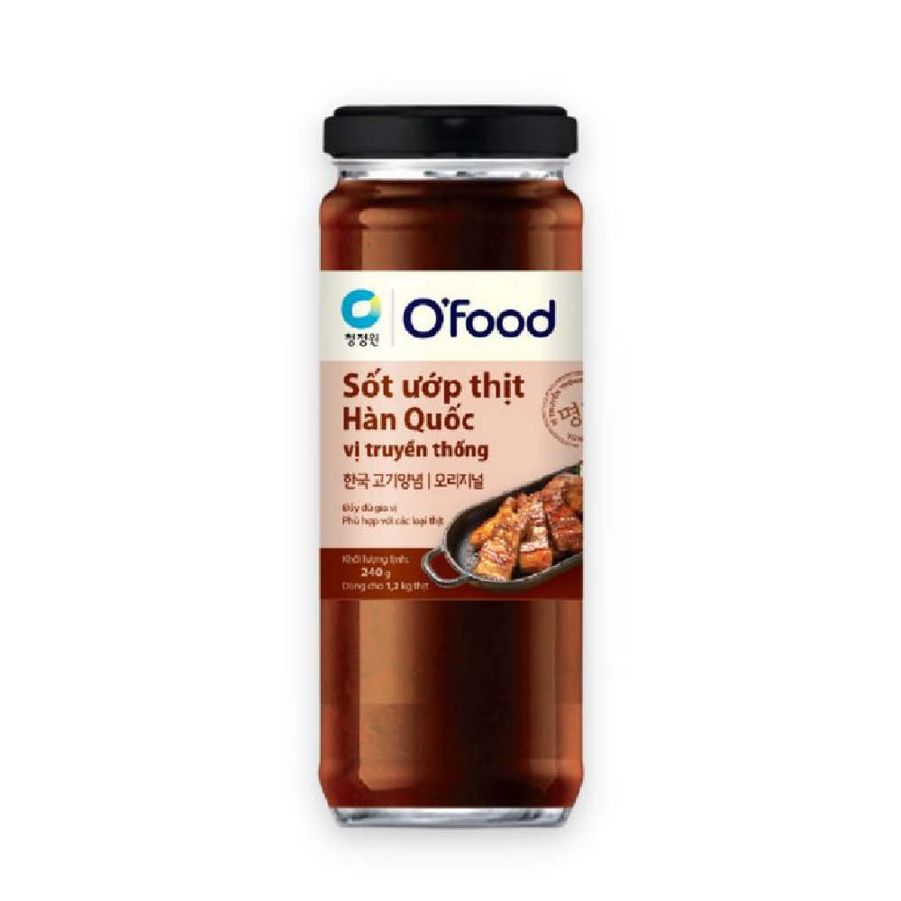 Sốt ướp thịt Hàn Quốc O Food vị truyền thống 240gr