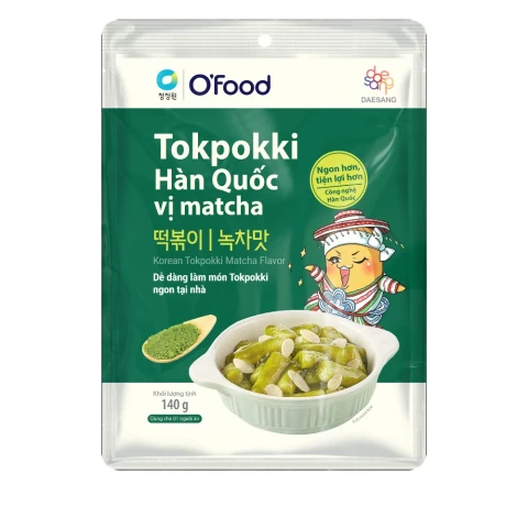 Tokpokki Hàn Quốc O Food vị truyền thống 140gr