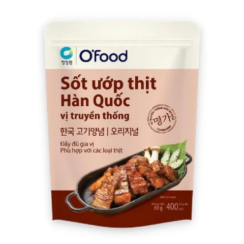 Sốt ướp thịt Hàn Quốc O Food vị cay 80gr