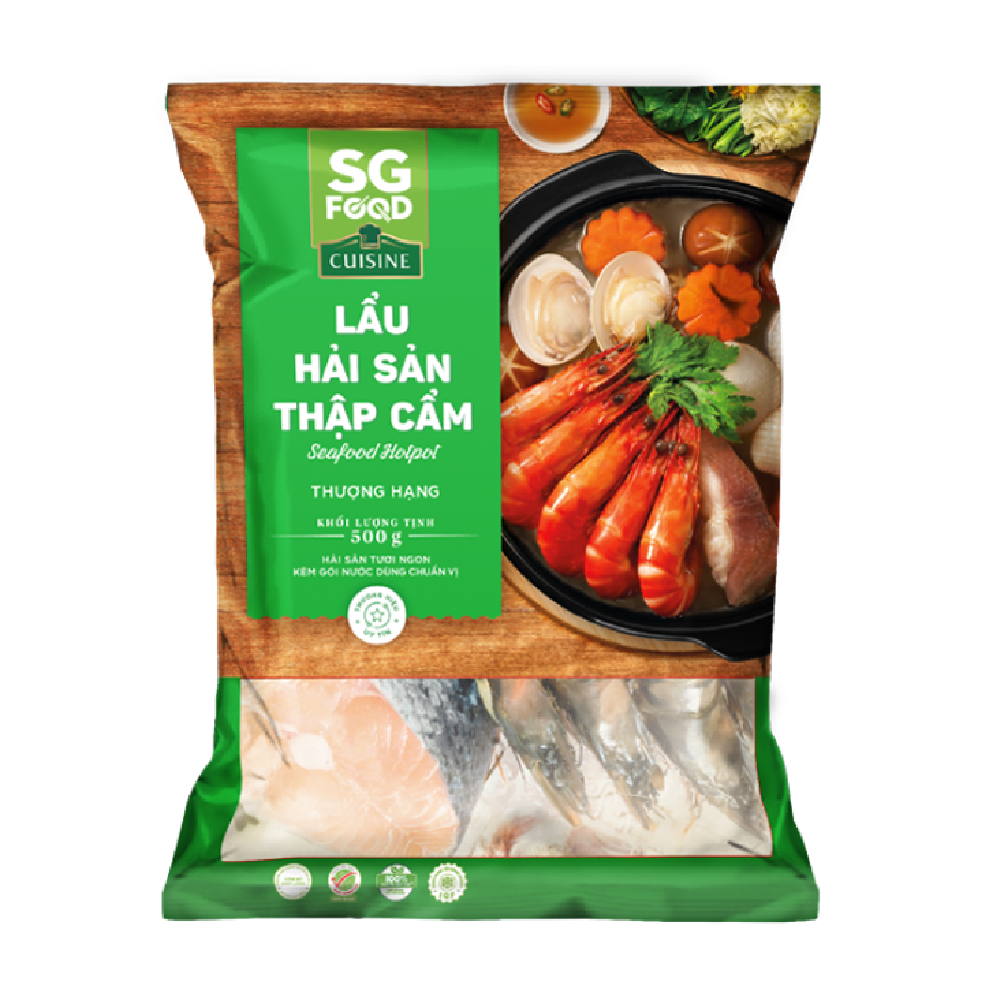 Lẩu hải sản thập cẩm SG Food  500gr