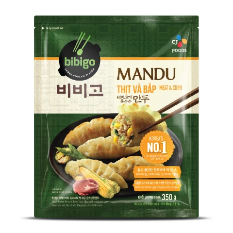 Bánh  Madu  JC Bibigo nhân thịt và bắp 350gr