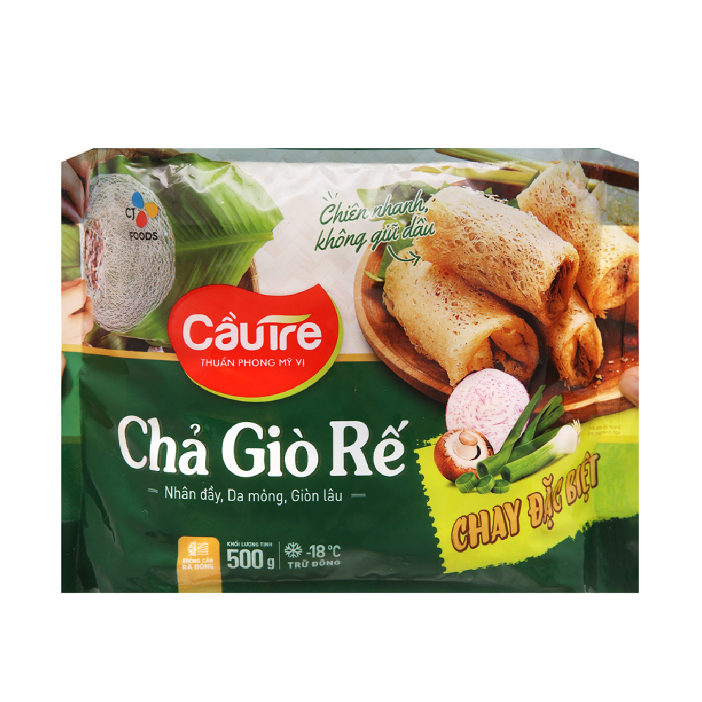 Chả giò rế chay đặc biệt  Cầu Tre  500gr