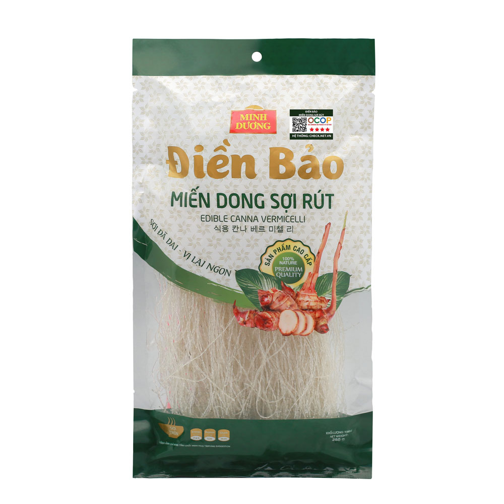 Miến dong sợi rút Điền Bảo Bảo sợi rút 250g