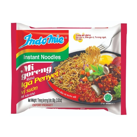 Mì Indomie vị sườn 80gr