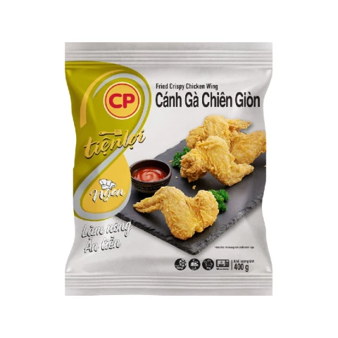 Cánh gà chiên giòn CP  400g 