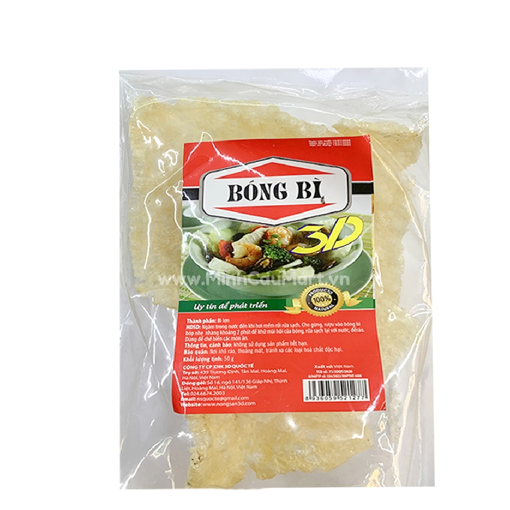Bóng bì 3D  50gr