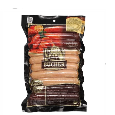 Xúc xích đức Bugher  CP  450gr