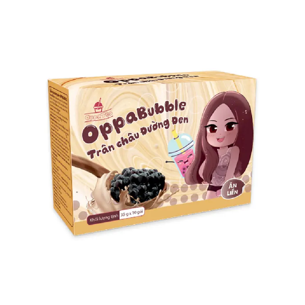 Trân châu Oppa Bubble vị cà phê 350gr