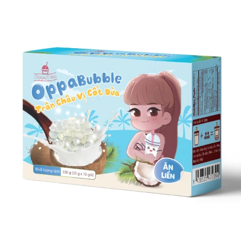 Trân châu Oppa Bubble vị cốt dừa 350gr