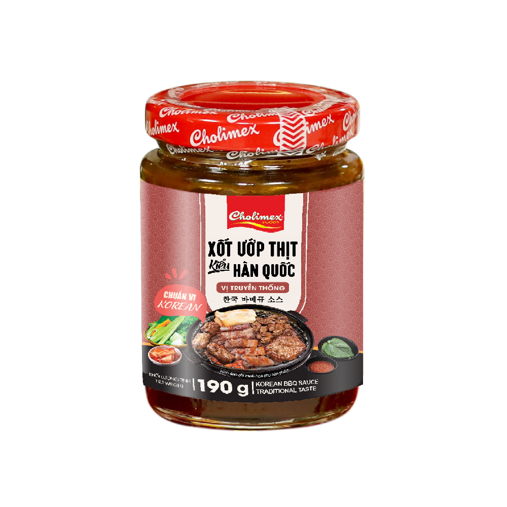 Xốt ướp thịt Hàn Quốc Cholimex vị truyền thống  190gr