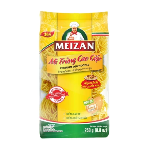 Mì trứng cao cấp Meizan  250gr