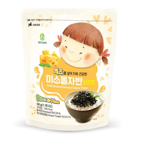 Rong biển trộn Binari vị phô mai 50gr