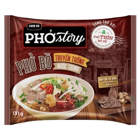Phở bò Story có thịt 131gr