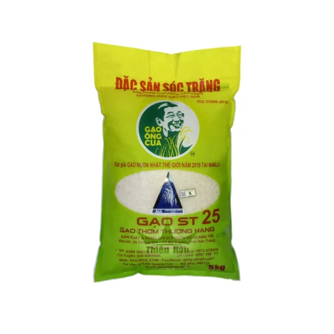 Gạo ST25  Hồ Quang Cua  5kg
