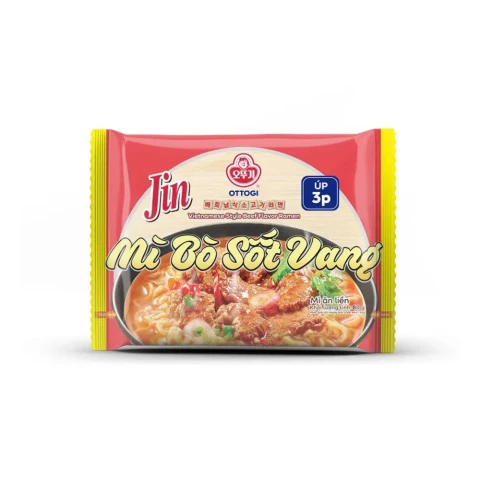 Mì Jin Ottogi Bò sốt vang 80gr