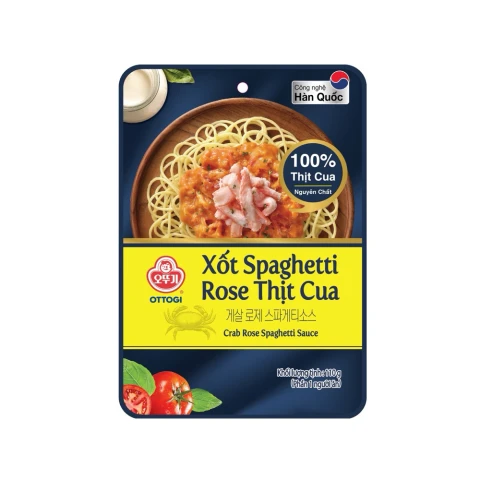 Xốt Spaghetti Rose thịt cua Otoki 110g/20