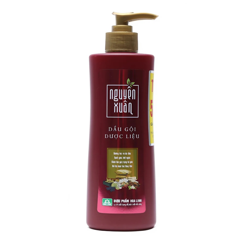 Dầu gội dược liệu Nguyên Xuân đỏ  450ml