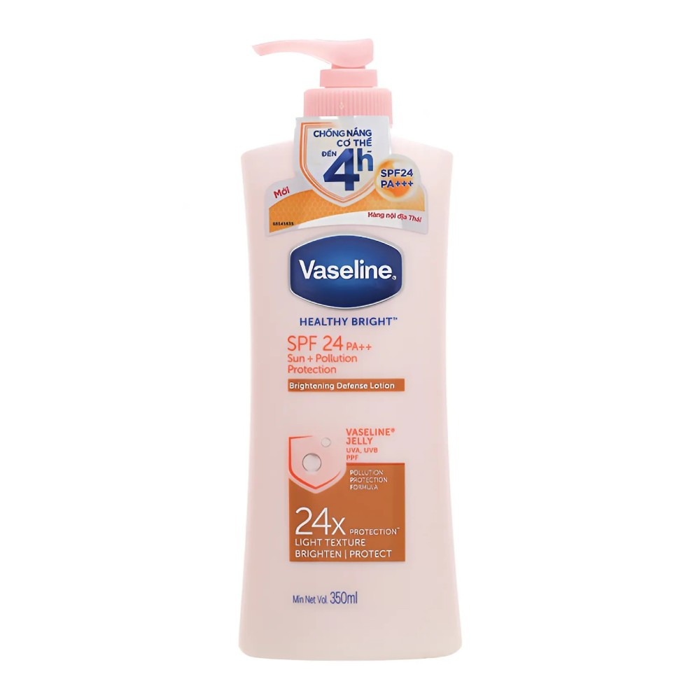 Sữa dưỡng thể Vaseline Sun+ Pollution Pro 350ml