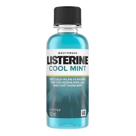 Nước súc miệng  Listerine Cool mint 100ml
