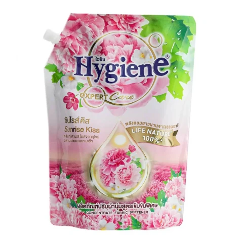 Nước xả vải Hygiene  Expert Care đậm đặc túi hồng 2L