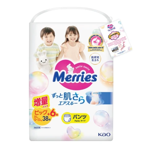 Tã bỉm quần Merries tã quần  XL38