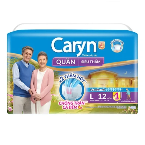 Tã quần Caryn siêu thấm L12/5