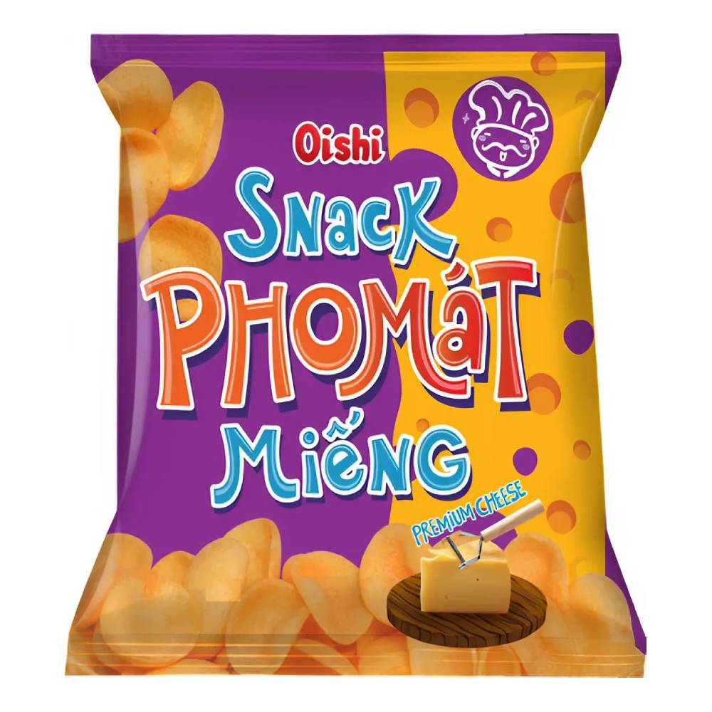 Snack Oishi  pho mát 6gr