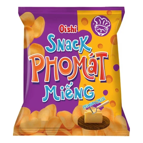 Snack Oishi  pho mát 6gr