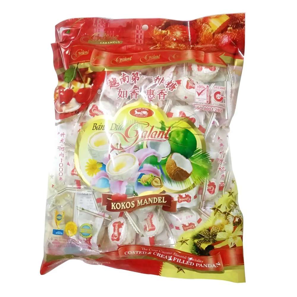 Bánh dừa tròn Huệ Hương gói 350gr/20.