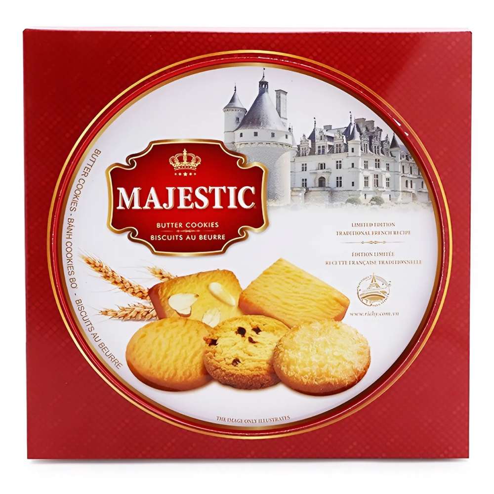 Bánh Majestic đỏ HT 382gr/10 tem