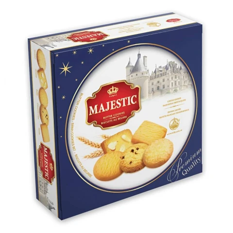Bánh Majestic xanh HT 382g/10 tem