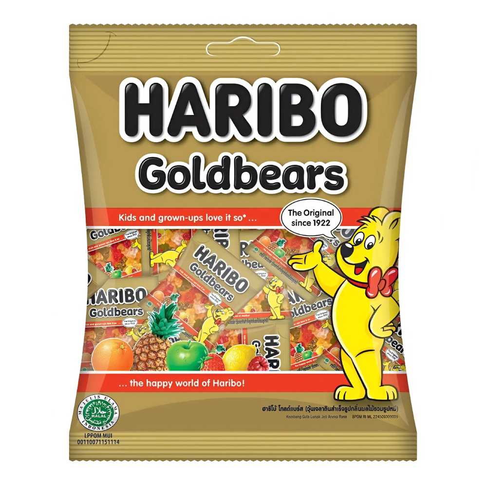 Kẹo dẻo Haribo Goldbears 80gr