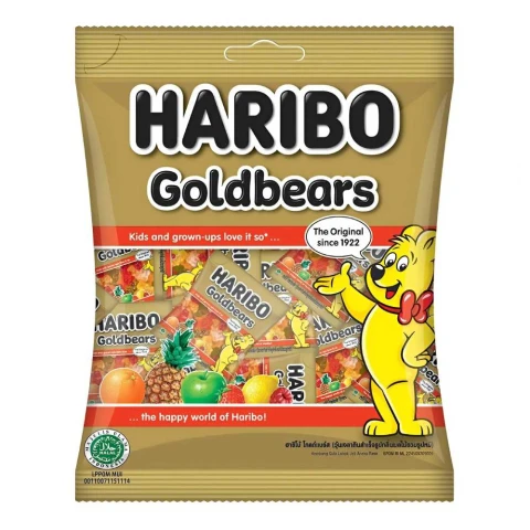 Kẹo dẻo Haribo Goldbears 80gr