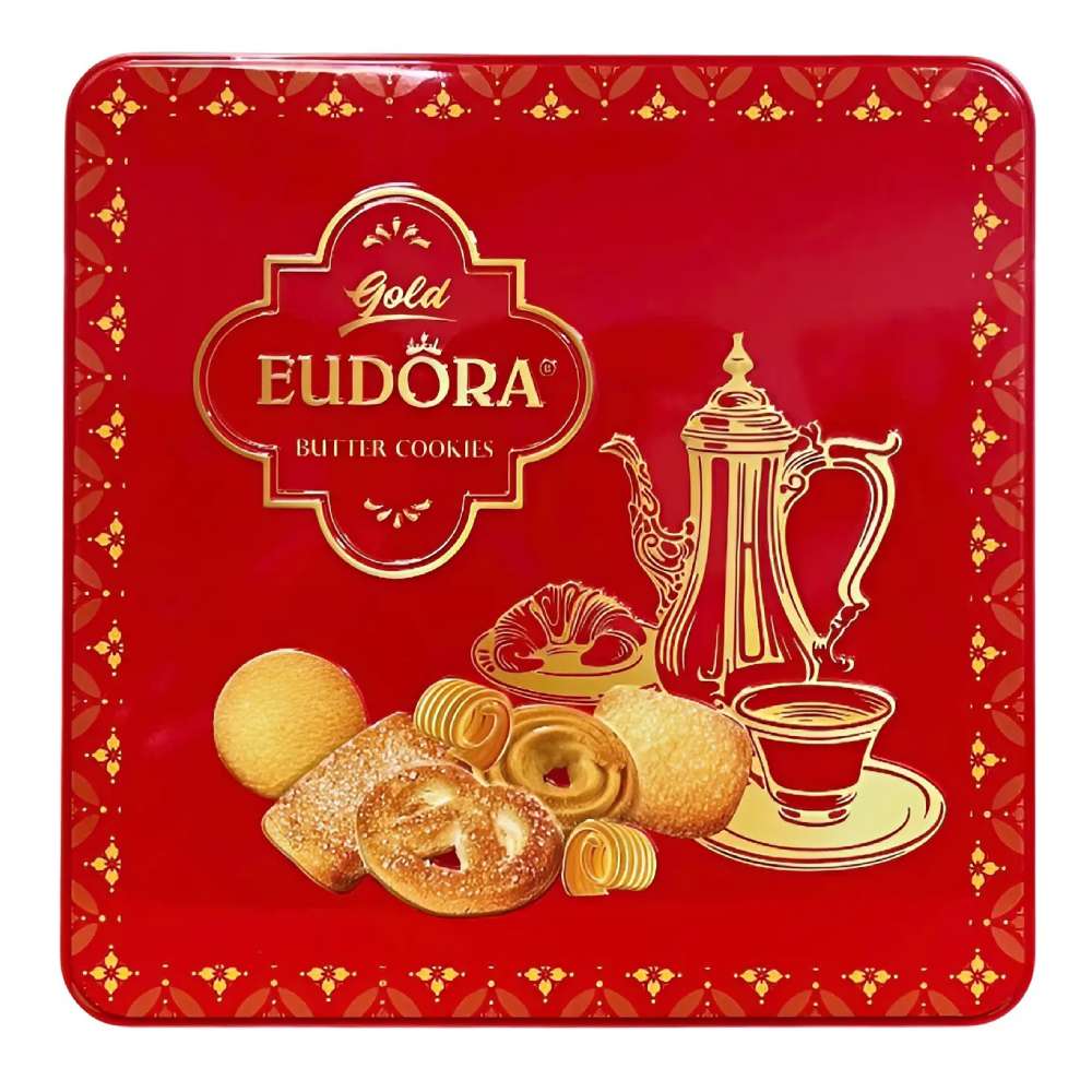 Bánh quy tổng hợp Eudora sen đỏ HT 312gr/10
