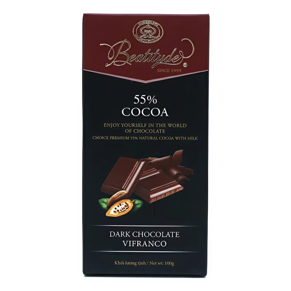 Sô cô la thanh hộp Dark -Vifanco100gr/30