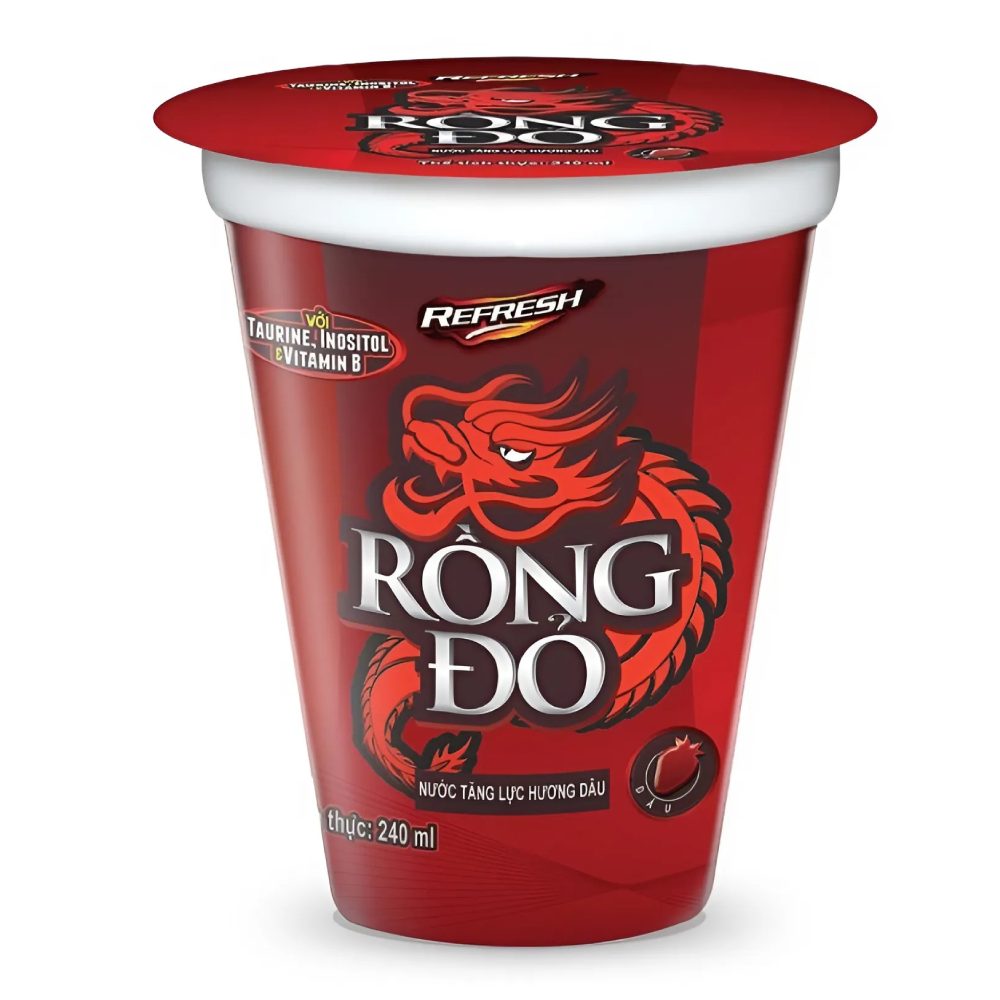 Nước tăng lực Rồng Đỏ   220ml